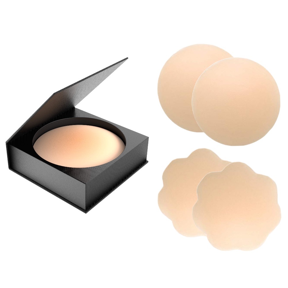 🔥 [3 Pairs - Brand New ]Invisible Silicone Nipple Cover for Women | Washable🏖️